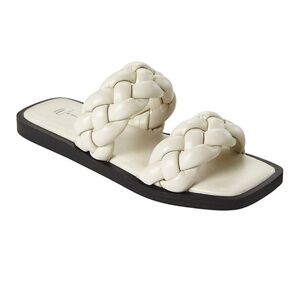 Braided Double Band Sandal, New In Box